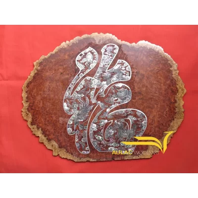 Tranh Khảm Trai Chữ