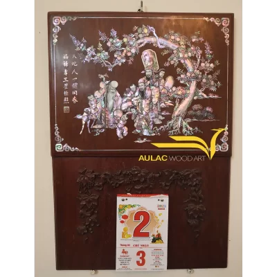 Tranh Khảm Trai Lịch