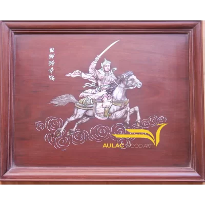 Tranh Khảm Trai Nữ Tướng Bùi Thị Xuân